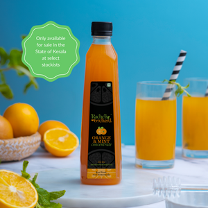 Open image in slideshow, Orange &amp; Mint Juice Concentrate (Seasonal)
